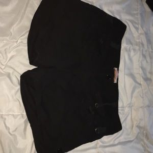 Black shorts